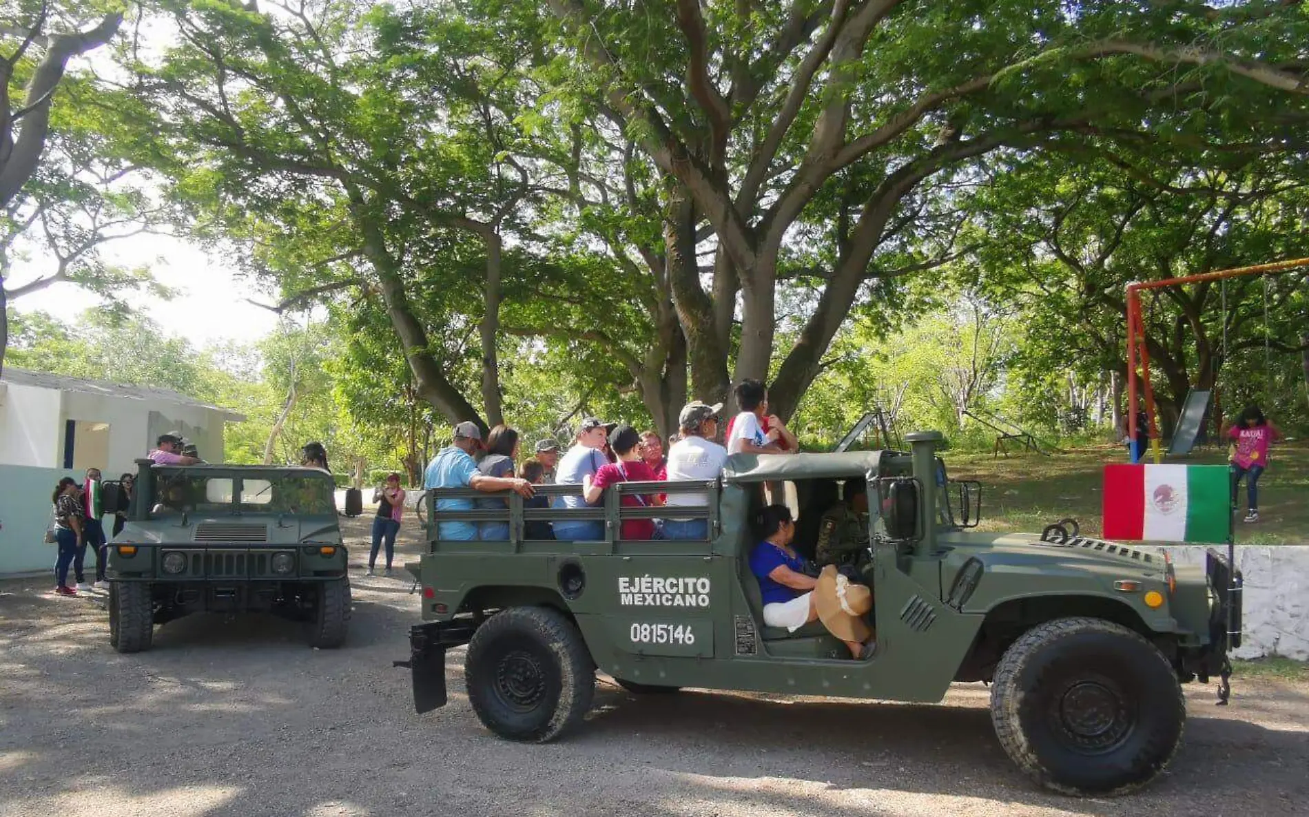 Realiza Sedena paseo dominical en Tampico 